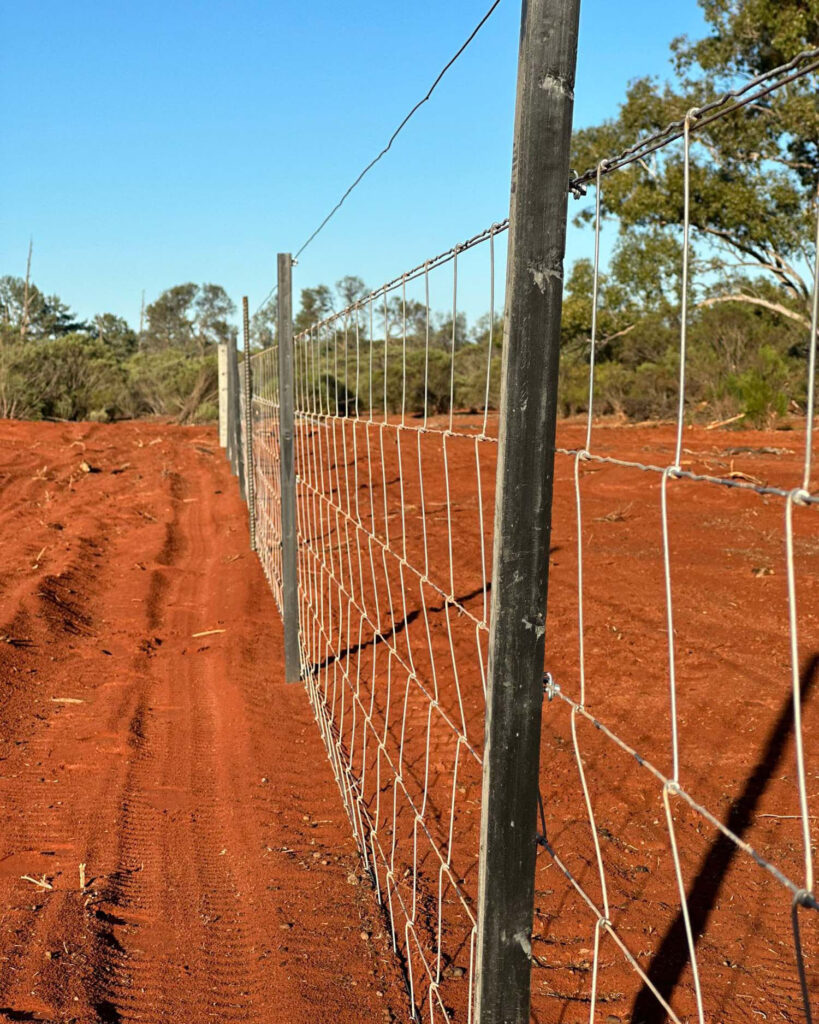 Endurapost rural fence